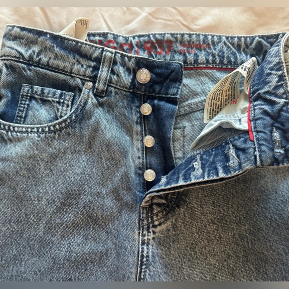 HUGO‎ BOSS 937 Relaxed Fit Jeans in Blue Rigid Denim - Size 25 - New - Picture 10 of 16